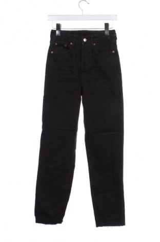 Damskie jeansy H&M Divided, Rozmiar XS, Kolor Czarny, Cena 31,79 zł