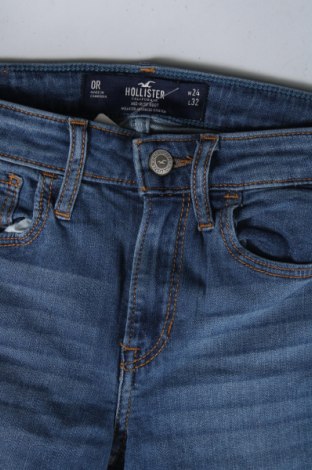 Blugi de femei Hollister, Mărime XS, Culoare Albastru, Preț 45,99 Lei