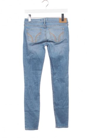 Blugi de femei Hollister, Mărime XS, Culoare Albastru, Preț 36,99 Lei