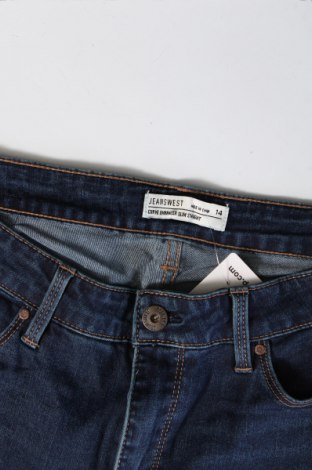 Blugi de femei Jeanswest, Mărime L, Culoare Albastru, Preț 29,99 Lei