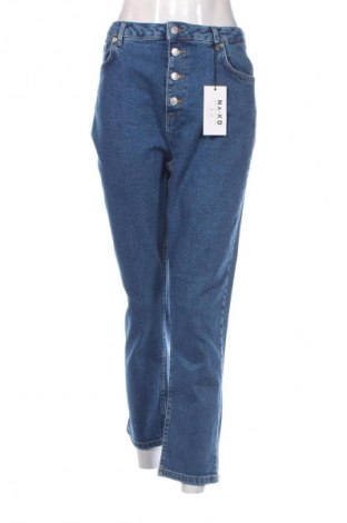 Dámske džínsy  NA-KD, Veľkosť L, Farba Modrá, Cena  19,18 €