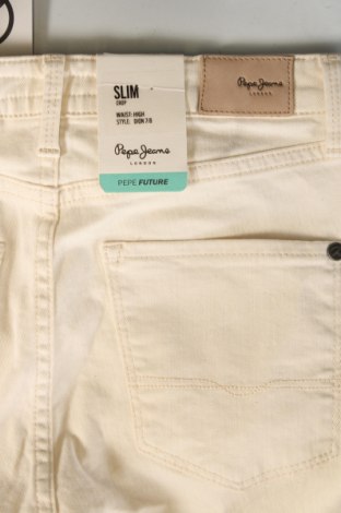 Γυναικείο Τζίν Pepe Jeans, Μέγεθος S, Χρώμα Εκρού, Τιμή 16,99 €