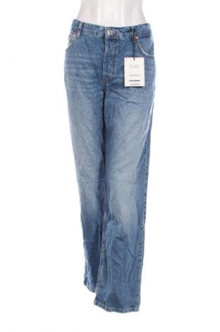 Γυναικείο Τζίν Pull&Bear, Μέγεθος XL, Χρώμα Μπλέ, Τιμή 14,23 €