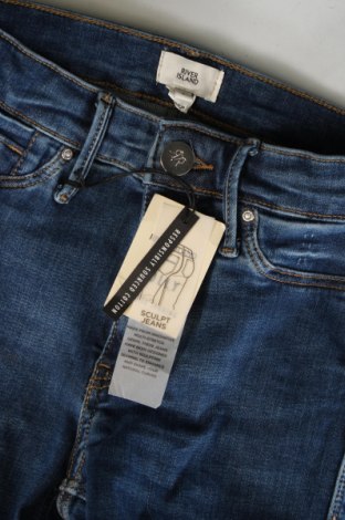 Damskie jeansy River Island, Rozmiar XXS, Kolor Niebieski, Cena 79,99 zł