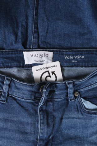 Blugi de femei Violeta by Mango, Mărime XL, Culoare Albastru, Preț 35,99 Lei