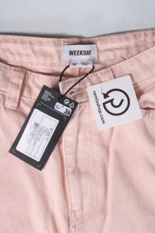 Damen Jeans Weekday, Größe S, Farbe Rosa, Preis € 14,99