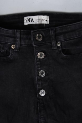 Damskie jeansy Zara, Rozmiar XS, Kolor Czarny, Cena 31,99 zł