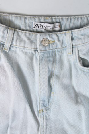 Дамски дънки Zara, Размер XS, Цвят Син, Цена 19,99 лв.