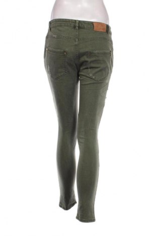 Blugi de femei Zara Trafaluc, Mărime S, Culoare Verde, Preț 31,99 Lei