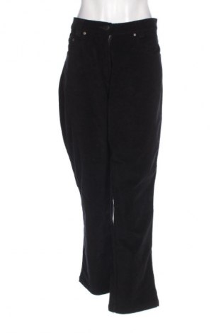 Pantaloni de velvet de femei Bellissima, Mărime XL, Culoare Negru, Preț 33,99 Lei