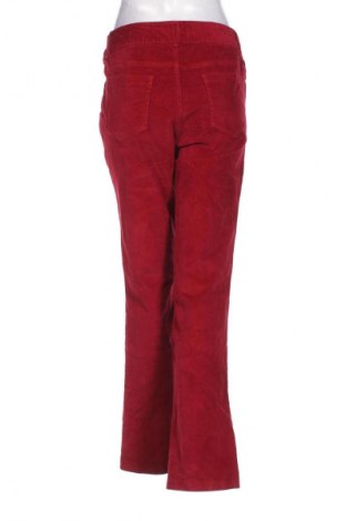 Pantaloni de velvet de femei Christopher & Banks, Mărime M, Culoare Roșu, Preț 30,66 Lei