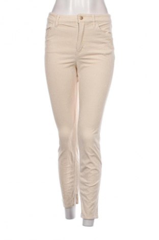 Pantaloni de velvet de femei H&M, Mărime M, Culoare Bej, Preț 29,57 Lei