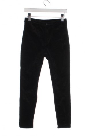 Pantaloni de velvet de femei H&M Divided, Mărime M, Culoare Negru, Preț 28,99 Lei