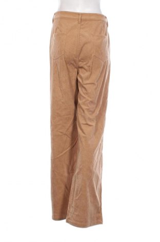 Pantaloni de velvet de femei Rusty, Mărime XL, Culoare Bej, Preț 31,99 Lei