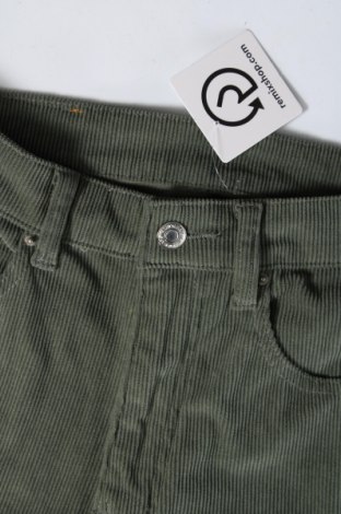 Pantaloni de velvet de femei SHEIN, Mărime S, Culoare Verde, Preț 34,99 Lei