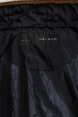 Дамски елек Zara, Размер XL, Цвят Син, Цена 27,00 лв.