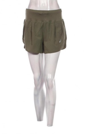 Pantaloni scurți de femei ASICS, Mărime M, Culoare Verde, Preț 113,98 Lei
