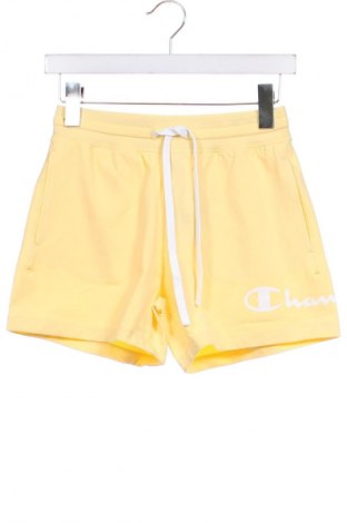 Pantaloni scurți de femei Champion, Mărime XS, Culoare Galben, Preț 184,21 Lei