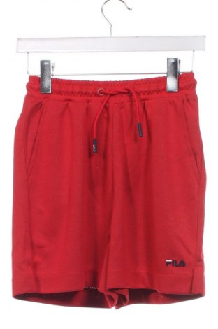 Дамски къс панталон FILA, Размер XS, Цвят Червен, Цена 42,35 лв.