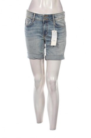 Pantaloni scurți de femei Tom Tailor, Mărime M, Culoare Albastru, Preț 88,65 Lei