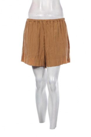 Γυναικείο κοντό παντελόνι Weekday, Μέγεθος S, Χρώμα Καφέ, Τιμή 7,09 €