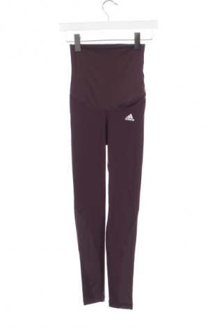 Damen Leggings Adidas, Größe XXS, Farbe Rot, Preis 10,99 €