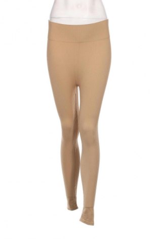 Damen Leggings H&M Sport, Größe M, Farbe Beige, Preis 8,01 €