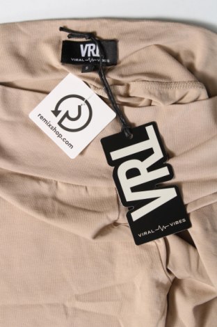 Damen Leggings Viral Vibes, Größe S, Farbe Beige, Preis € 6,79