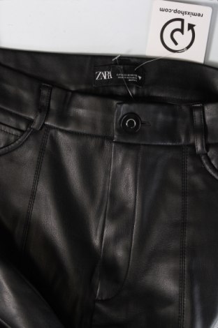 Pantaloni de piele pentru damă, Mărime S, Culoare Negru, Preț 73,98 Lei