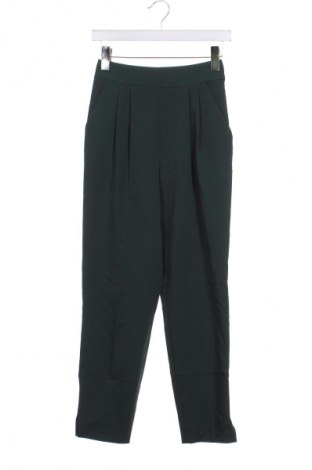 Pantaloni de femei ASOS, Mărime XXS, Culoare Verde, Preț 134,87 Lei