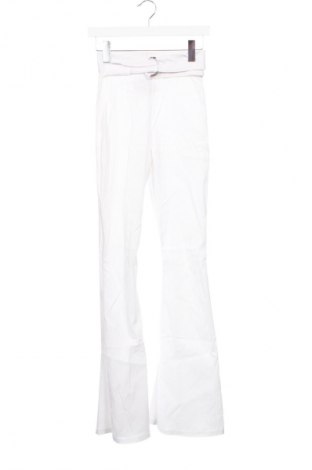 Pantaloni de femei Boohoo, Mărime XS, Culoare Alb, Preț 33,99 Lei