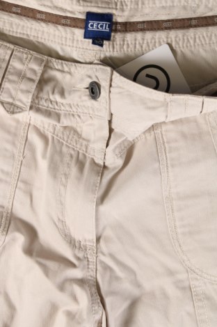 Pantaloni de femei Cecil, Mărime XL, Culoare Bej, Preț 20,49 Lei