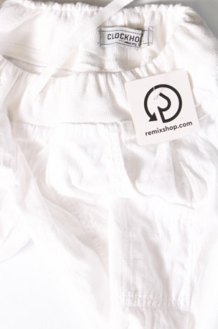 Pantaloni de femei Clockhouse, Mărime S, Culoare Alb, Preț 33,99 Lei