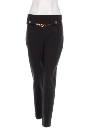Γυναικείο παντελόνι Elisabetta Franchi, Μέγεθος L, Χρώμα Μαύρο, Τιμή 105,36 €