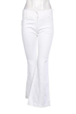 Pantaloni de femei H&M Divided, Mărime S, Culoare Alb, Preț 22,99 Lei