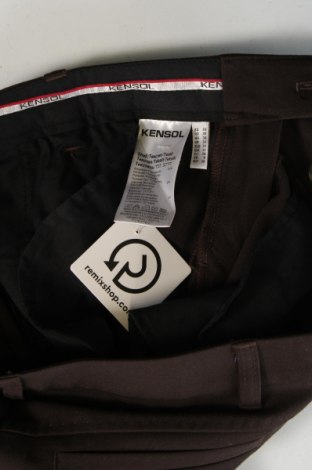 Pantaloni de femei Kensol, Mărime XS, Culoare Maro, Preț 43,99 Lei