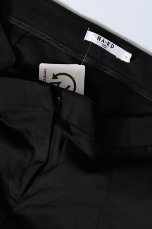 Pantaloni de femei NA-KD, Mărime L, Culoare Negru, Preț 75,31 Lei