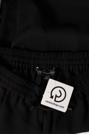 Pantaloni de femei Second Female, Mărime S, Culoare Negru, Preț 55,99 Lei