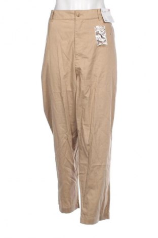 Damenhose Uniqlo, Größe XXL, Farbe Beige, Preis € 20,15