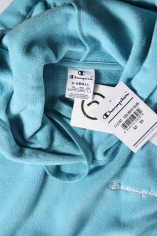 Damen Fleece Sweatshirt Champion, Größe XS, Farbe Blau, Preis 16,49 €