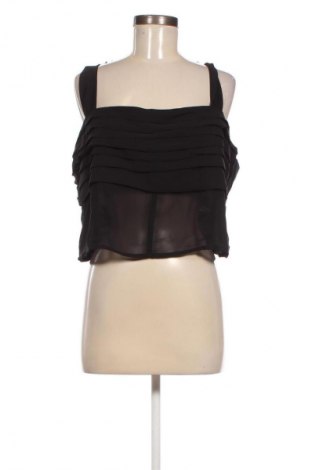 Γυναικείο αμάνικο μπλουζάκι Abercrombie & Fitch, Μέγεθος XL, Χρώμα Μαύρο, Τιμή 17,58 €
