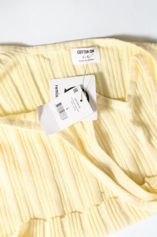 Damska koszulka na ramiączkach Cotton On, Rozmiar L, Kolor Żółty, Cena 30,99 zł