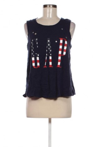 Γυναικείο αμάνικο μπλουζάκι Gap, Μέγεθος M, Χρώμα Μπλέ, Τιμή 3,46 €