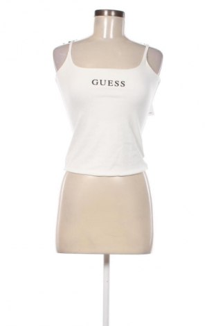 Γυναικείο αμάνικο μπλουζάκι Guess, Μέγεθος M, Χρώμα Λευκό, Τιμή 17,58 €