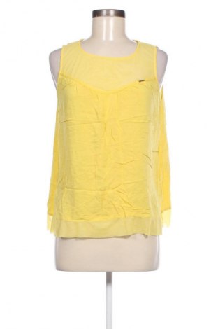 Γυναικείο αμάνικο μπλουζάκι Kensol, Μέγεθος M, Χρώμα Κίτρινο, Τιμή 4,29 €