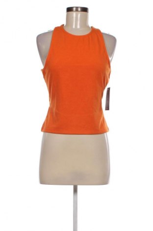 Γυναικείο αμάνικο μπλουζάκι NA-KD, Μέγεθος XL, Χρώμα Πορτοκαλί, Τιμή 5,59 €