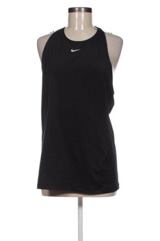 Γυναίκειο αθλητικό τοπ Nike, Μέγεθος XL, Χρώμα Μαύρο, Τιμή 17,00 €