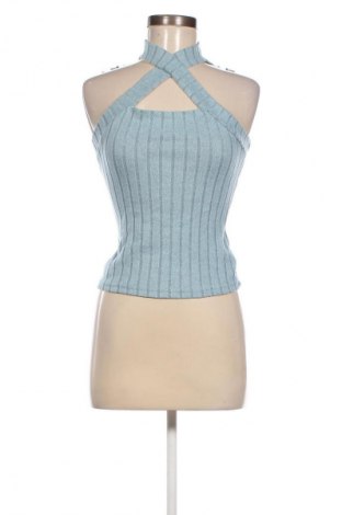 Γυναικείο αμάνικο μπλουζάκι SHEIN, Μέγεθος M, Χρώμα Μπλέ, Τιμή 4,18 €