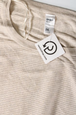 Damenpullover Anko, Größe 3XL, Farbe Beige, Preis 9,49 €