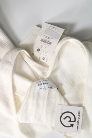 Damski sweter Bershka, Rozmiar L, Kolor Biały, Cena 58,99 zł